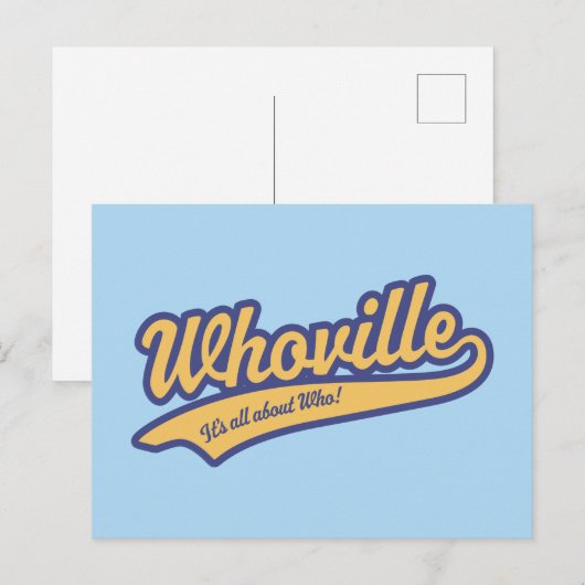 Dr. Seuss | Whoville - Het draait allemaal om Wie! Briefkaart (Voorkant / Achterkant)