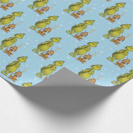 Dr. Seuss | Winterdag Cadeaupapier (Hoek)