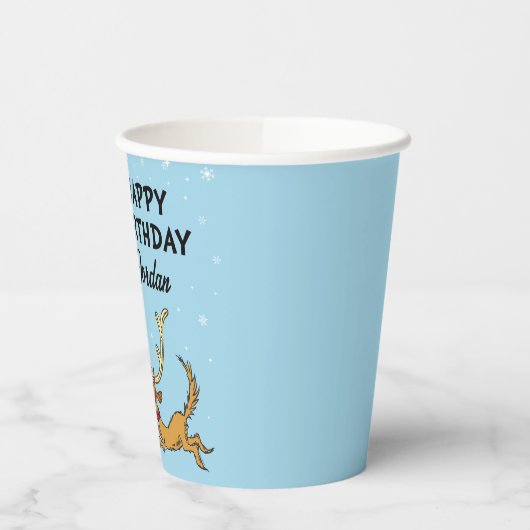 Dr. Seuss | Winterdag Papieren Bekers (Links)