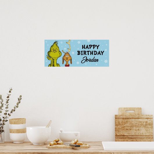 Dr. Seuss | Winterdag Poster (Keuken)