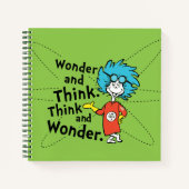 Dr. Seuss | Wonder en Denk. Denk en Wonder. Notitieboek (Voorkant)