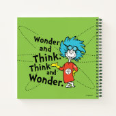 Dr. Seuss | Wonder en Denk. Denk en Wonder. Notitieboek (Achterkant)