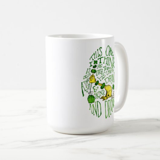 Dr. Seuss | Yink - St. Patrick's Day Koffiemok (Voorkant rechts)