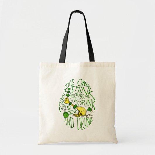 Dr. Seuss | Yink - St. Patrick's Day Tote Bag (Voorkant)