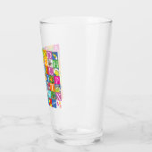 Dr. Seuss's ABC Colorful Block Letter Pattern Glas (Links)