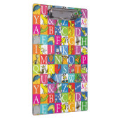 Dr. Seuss's ABC Colorful Block Letter Pattern Klembord (Rechts)