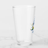 Dr. Seuss's ABC: Letter A - Blauw | Voeg je naam Glas (Rechts)