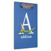 Dr. Seuss's ABC: Letter A - Wit | Voeg uw naam toe Klembord (Rechts)