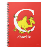 Dr. Seuss's ABC: Letter C - White | Add Your Name Notitieboek (Voorkant)