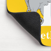 Dr. Seuss's ABC: Letter E - Wit | Voeg je naam toe Muismat (Hoek)