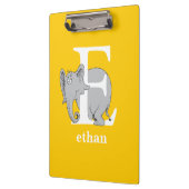 Dr. Seuss's ABC: Letter E - Wit | Voeg uw naam toe Klembord (Links)
