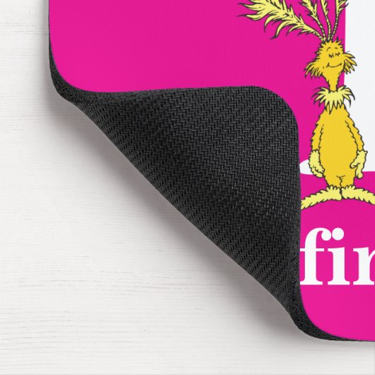 Dr. Seuss's ABC: Letter F - Wit | Voeg uw naam toe Muismat (Hoek)