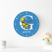 Dr. Seuss's ABC: Letter G - Wit | Voeg uw naam toe Grote Klok (Huis)