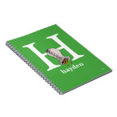 Dr. Seuss's ABC: Letter H - White | Add Your Name Notitieboek (Rechterzijde)