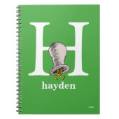 Dr. Seuss's ABC: Letter H - White | Add Your Name Notitieboek (Voorkant)
