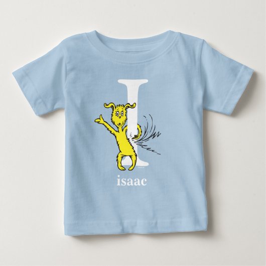 Dr. Seuss's ABC: Letter I - Wit | Voeg uw naam toe (Voorkant)