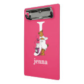 Dr. Seuss's ABC: Letter J - Wit | Voeg uw naam toe Mini Klembord (Angled2)