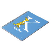 Dr. Seuss's ABC: Letter K - White | Add Your Name Notitieboek (Linkerzijde)