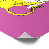 Dr. Seuss's ABC: Letter L - Wit | Voeg uw naam toe Poster (Hoek)