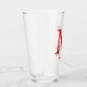 Dr. Seuss's ABC: Letter M - Rood | Voeg je naam to Glas (Rechts)