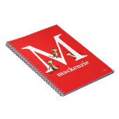 Dr. Seuss's ABC: Letter M - White | Add Your Name Notitieboek (Rechterzijde)