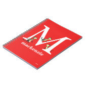 Dr. Seuss's ABC: Letter M - White | Add Your Name Notitieboek (Linkerzijde)