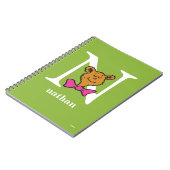 Dr. Seuss's ABC: Letter N - Wit | Voeg uw naam toe Notitieboek (Linkerzijde)