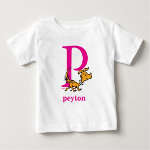 Dr. Seuss's ABC: Letter P - Roze Voeg je naam to