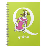 Dr. Seuss's ABC: Letter Q - White | Add Your Name Notitieboek (Voorkant)