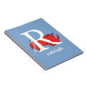 Dr. Seuss's ABC: Letter R - White | Add Your Name Notitieboek (Rechterzijde)