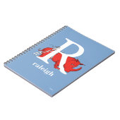 Dr. Seuss's ABC: Letter R - White | Add Your Name Notitieboek (Linkerzijde)