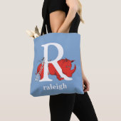Dr. Seuss's ABC: Letter R - Wit | Voeg uw naam toe Tote Bag (Dichtbij)