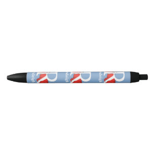 Dr. Seuss's ABC: Letter R - Wit Voeg uw naam toe Zwarte Inkt Pen