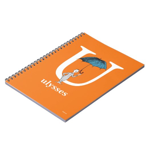 Dr. Seuss's ABC: Letter U - White | Add Your Name Notitieboek (Linkerzijde)