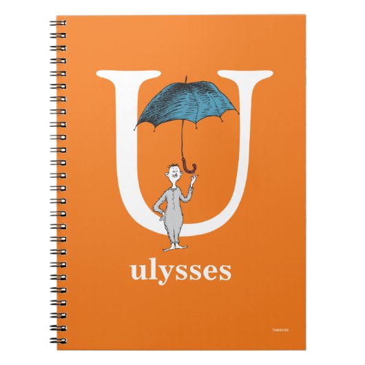 Dr. Seuss's ABC: Letter U - White | Add Your Name Notitieboek (Voorkant)