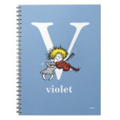 Dr. Seuss's ABC: Letter V - White | Add Your Name Notitieboek (Voorkant)