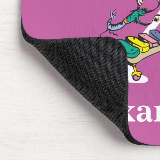 Dr. Seuss's ABC: Letter X - Wit | Voeg uw naam toe Muismat (Hoek)