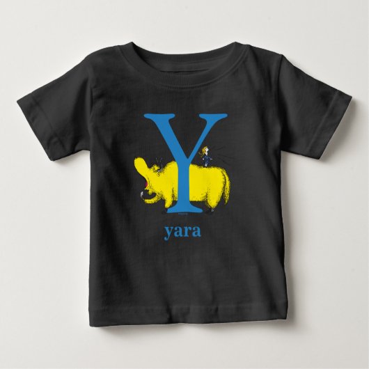 Dr. Seuss's ABC: Letter Y - Blauw | Voeg je naam t (Voorkant)