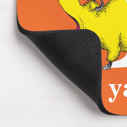 Dr. Seuss's ABC: Letter Y - Wit | Voeg uw naam toe Muismat (Hoek)