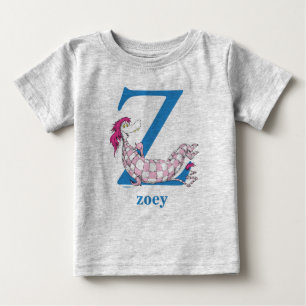 Dr. Seuss's ABC: Letter Z - Blauw Voeg uw naam t