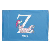 Dr. Seuss's ABC: Letter Z - Wit | Voeg uw naam toe Kussensloop (Achterkant)