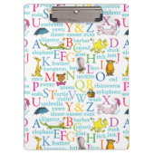 Dr. Seuss's ABC-patroon met woorden Klembord (Voorkant)