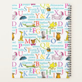 Dr. Seuss's ABC-patroon met woorden Planner (Achterkant)