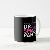 Dr. Smarty Pants PhD Doctoral Student Coffee Mok (Voorkant rechts)