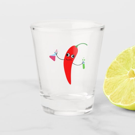 Dr. Spicy - Shot glass Glas (Voorkant)