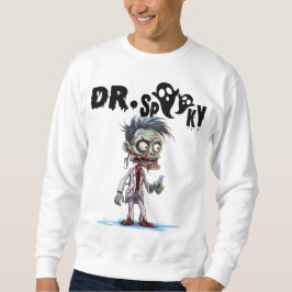 Dr. Spooky's Halloween, een ontwerp voor artsen Trui