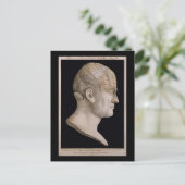 Dr. Spurzheim's phrenologieschema Briefkaart (Staand voorkant)