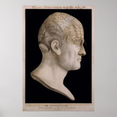 Dr. Spurzheim's phrenologieschema Poster (Voorkant)