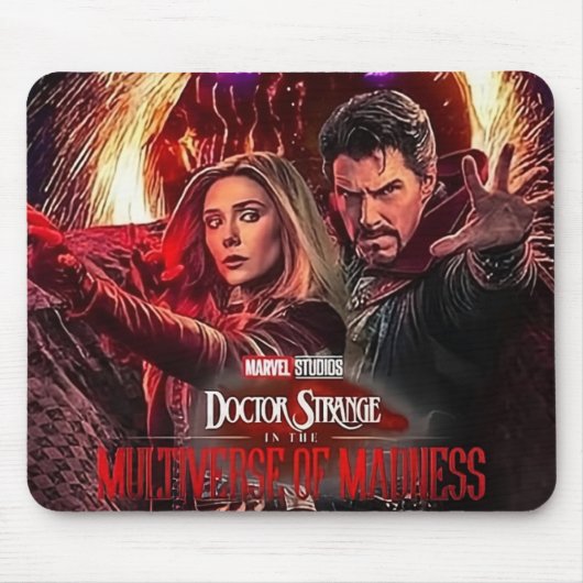 Dr.strange in het multiversum van waanzin muismat (Voorkant)