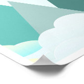 Dr. Suess Mountain Inspirerend Poster (Hoek)